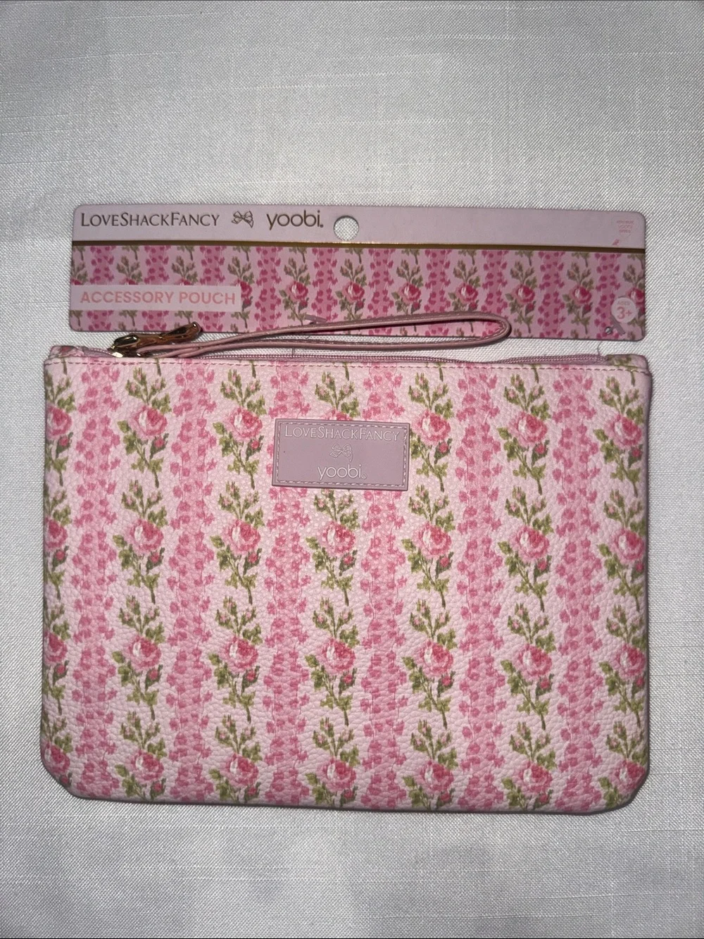 LoveShackFancy x Target Yoobi Pencil Case/Toiletry Case/Accessory Pouch NWT